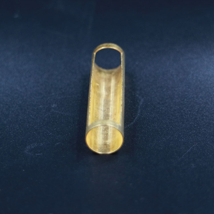 Gold-plated slotted copper tube5